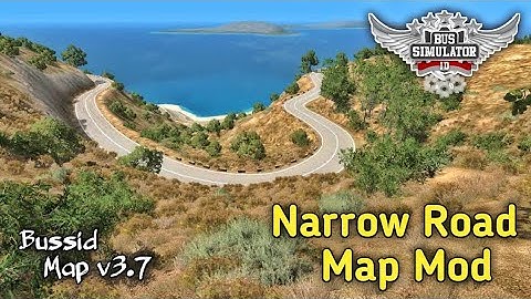 Bussid Map Mod V3 _ New Forest Narrow Road Map Mod For Bus simulator indonesia//Bussid Map Mod