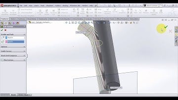 Video Tutorial on using Flex tool in SolidWorks for Drill bit