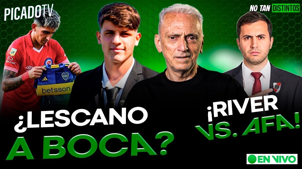 🔵 NO TAN DISTINTOS EN VIVO  - SE CAYÓ EL PASE DE LESCANO - ¡RIVER VS AFA!💣