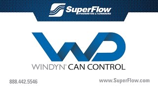 Introducing SuperFlow's WinDynCAN Control by SuperFlow Dynamometers & Flowbenches 976 views 7 years ago 2 minutes, 45 seconds