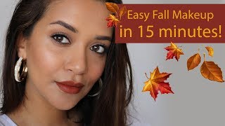 Easy Fall Makeup in 15 minutes