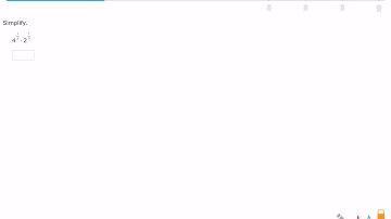 IXL Algebra Skill M.2 multiplication with rational exponents