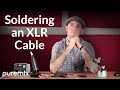 Soldering a Guitar Cable