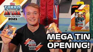 F1 Turbo Attax 2021 MEGA TIN Opening With BILLY MONGER! Guaranteed *VETTEL LIMITED EDITION!*