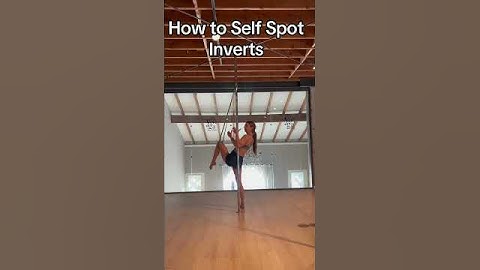 How to Invert Using Resistance Bands #polesport #poledance #polefitness #beginnerpole