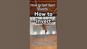 How to Invert Using Resistance Bands #polesport #poledance #polefitness #beginnerpole