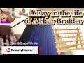 A Day in the life of a Hair Braider || Home Stylist || Clean & Shop for New Supplies With Me
