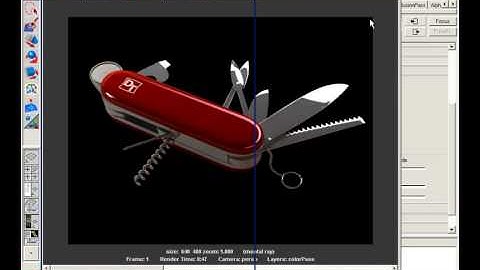 Maya mental ray 3d rendering technique