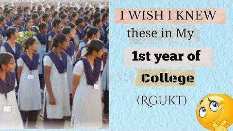 I Wish I knew these in my 1st year of college|IIIT| 👉MUST WATCH👈