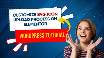 Customize svg icon upload process on elementor | Saymoon Zhilik