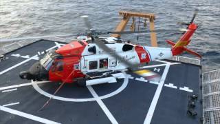 Helicopter Opps on USCGC Healy