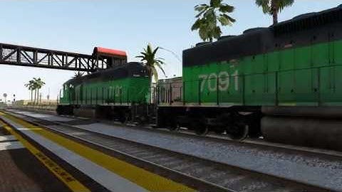 RUN8 V2 - A Busy day in Fullerton Station