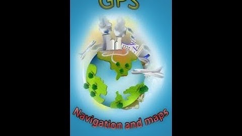 GPS Map & Navigation System Driving Directions Map
