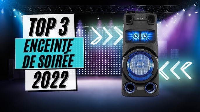 TOP 5 : Enceinte Bluetooth de Soirée 2023 parties et fêtes entre