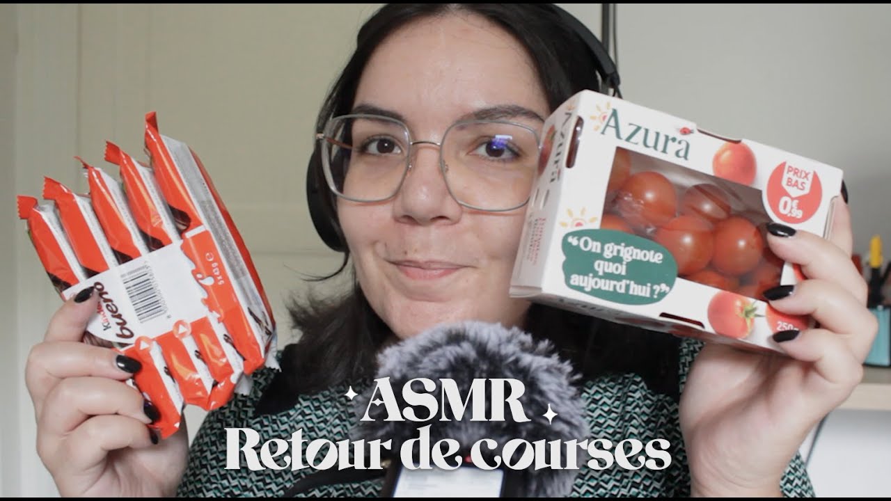 ASMR | Retour de courses ! 🛒