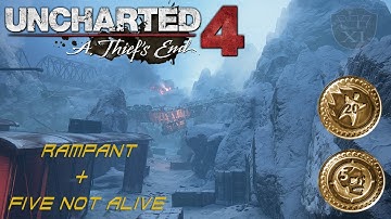 Uncharted 4 Multiplayer #25 ~ RAMPANT + Five not Alive - CLASSIC MODE - ItsRana_