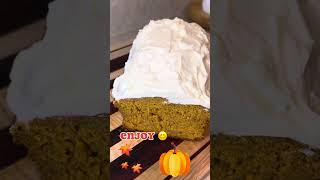 🎃EASY PUMPKIN BREAD W/ CREAM CHEESE🎃🍁🍂 by Simply C 154 views 7 months ago 1 minute, 43 seconds
