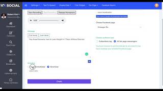 Free voice broadcaster in 10XSocial