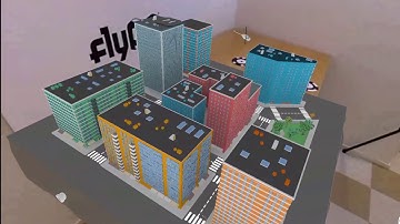Augmented 3D city block