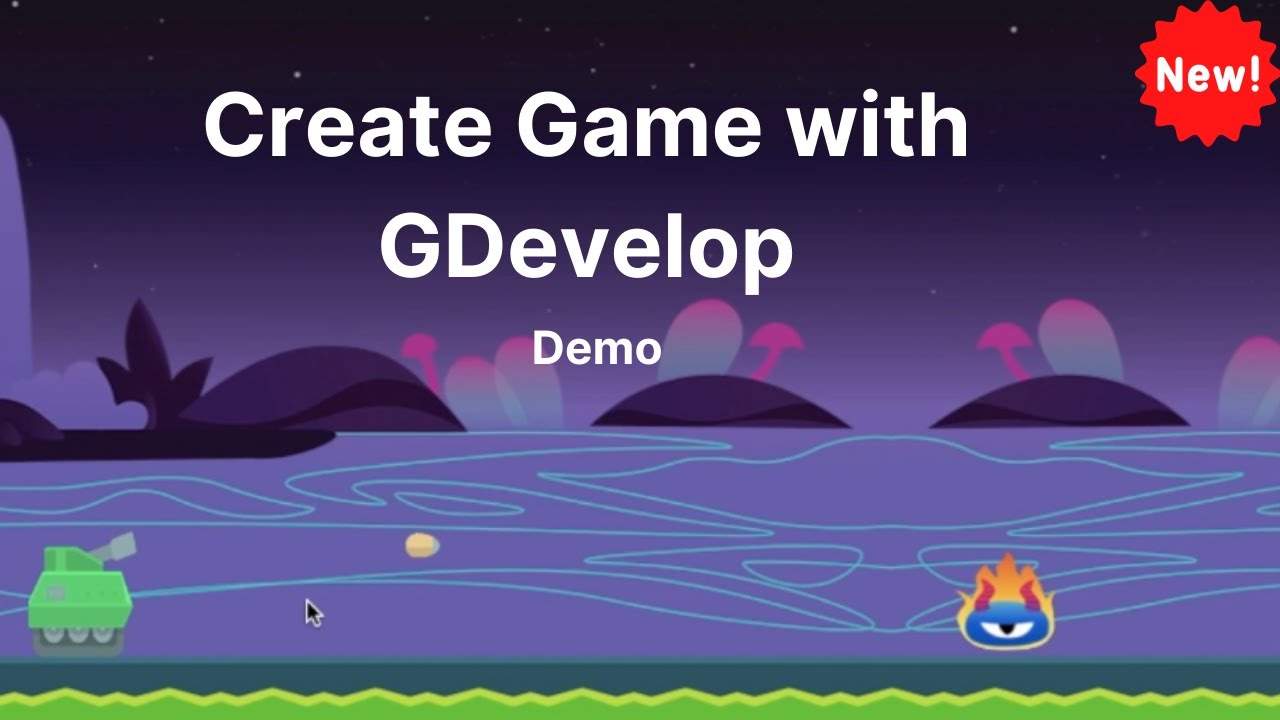 How To Create Monster Killing Game with GDevelop | Game Demo - YouTube