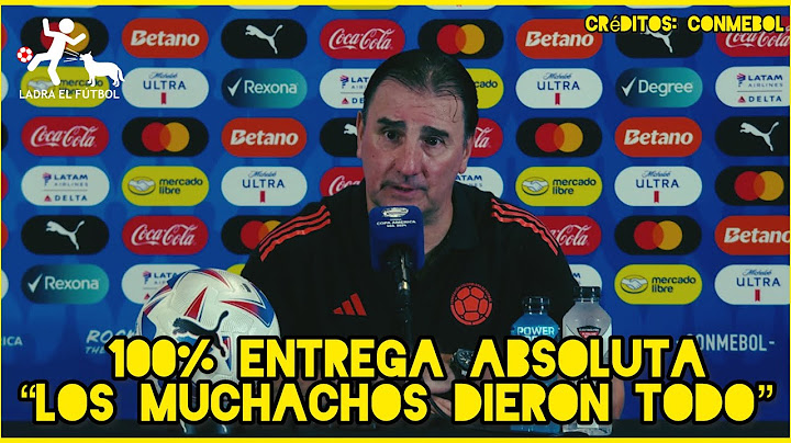 CONFERENCIA DE PRENSA: NÉSTOR LORENZO | SELECCIÓN COLOMBIA | FINAL COPA AMÉRICA 2024 #CONMEBOL
