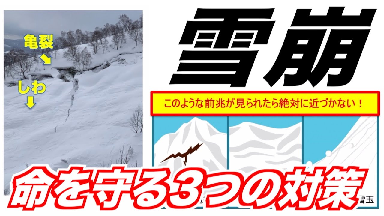 avalanche】What are the three measures and warning signs to