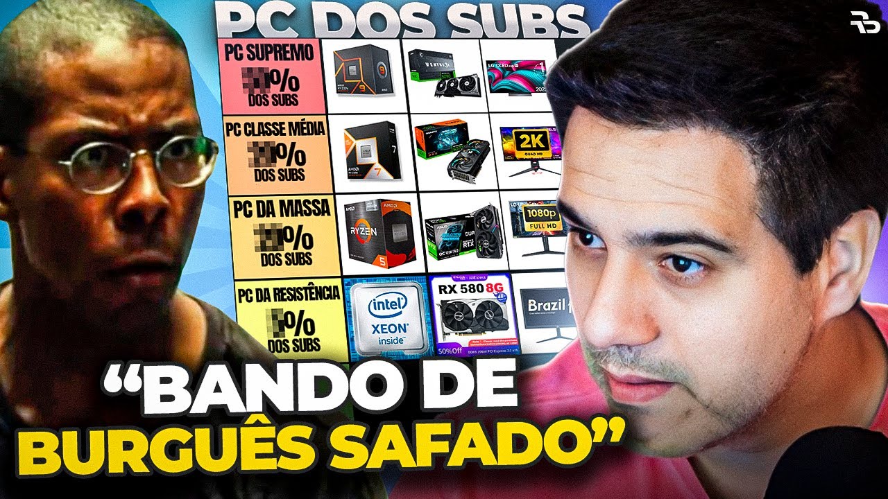 ESSE é PC dos SUBS do CANAL: BANDO de BURGUÊS SAFADO