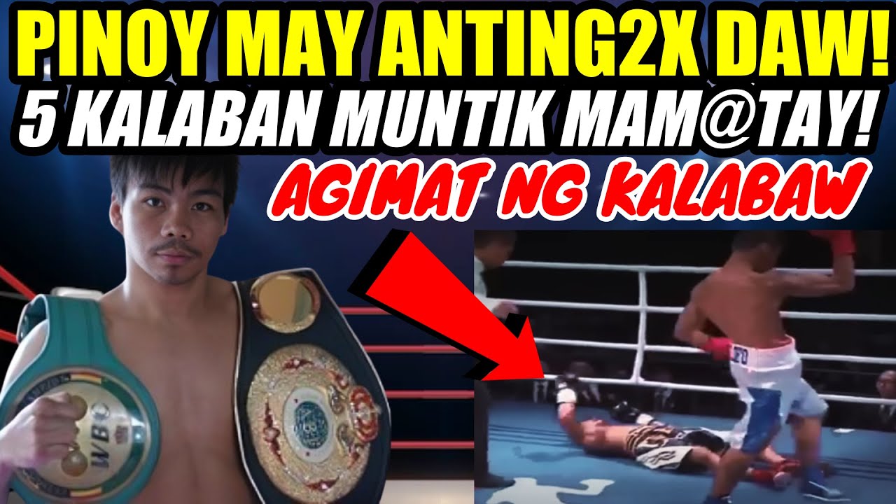 PINOY MAY ANTING-ANTING! LIMA KALABAN DERETSO TULOG | MALAKAS PA KAY PACQUIAO AT CASIMERO