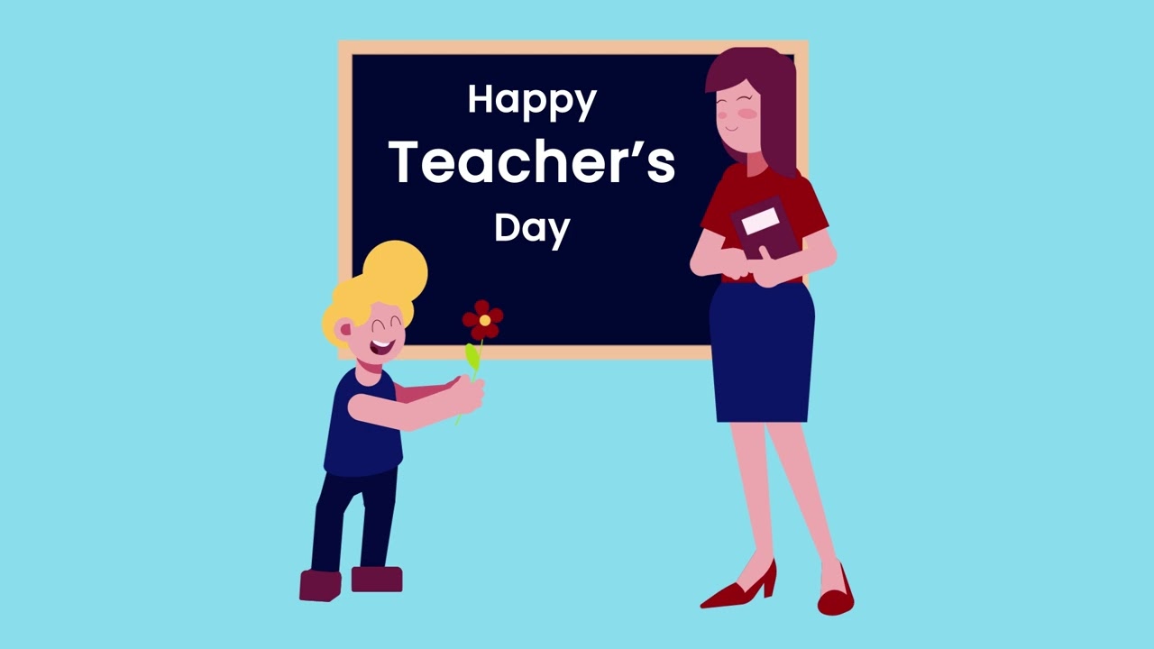 Teacher's Day  |  Green Screen Video  | Latest 2024