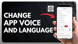 كيفية تغيير إعدادات الصوت واللغة في تطبيق ChatGPT screenshot 2