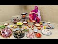 Complete dawateiftar buffet  how i arrange big iftar party village life  iftar party biryani