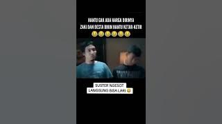Desta dan zaki bikin hantu jadi ketar ketir