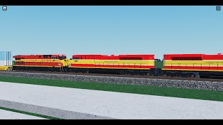 (What If) Fast FEC Train 202 Lead by Suggestion Sd70m-2 New year Paint