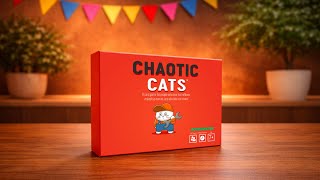 A Kickstarter Project We Love: Chaotic Cats - See how chaotic your friends can be