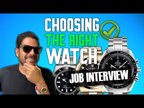 Choosing The Right Watch! - Job Interview!! (Rolex,Omega,Apple,Guess?)