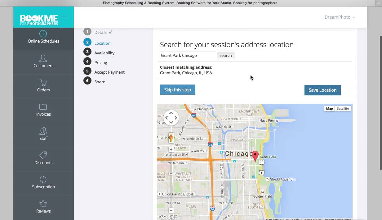 create schedule online