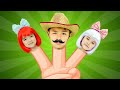 Finger family  nursery rhymes  kids songs  cherry berry songs