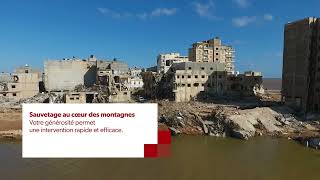 Comment votre don aide les victimes des catastrophes au Maroc et en Libye | Croix-Rouge suisse