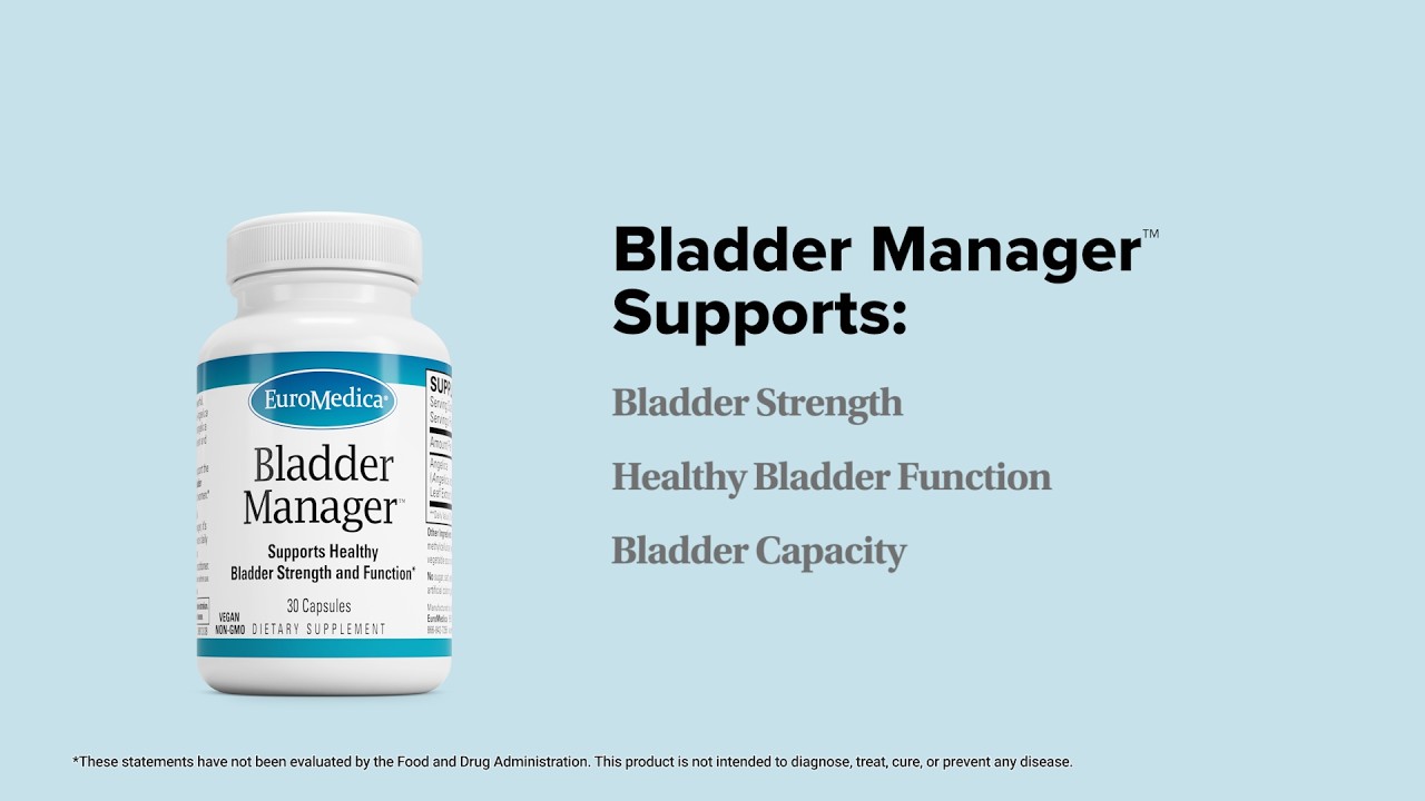 Bladder Manager™ from EuroMedica® - YouTube