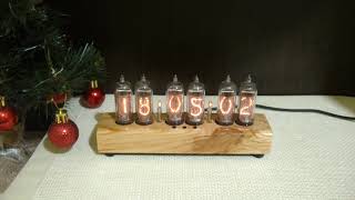 Nixie Clock  mini   time setting