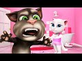 Talking Tom 😉  Red Alert 🐭 緊急事態  🐭 New Episode 新エピソード ⭐ Funny episodes | Super Toons TV アニメ