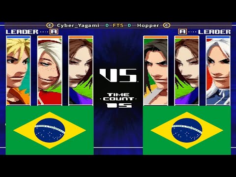 KOF 2003 - Cyber_Yagami vs Hopper FT5