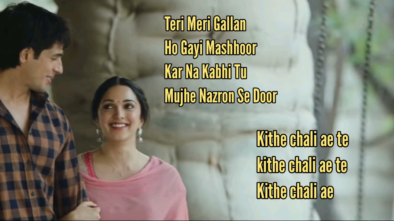 Raatan Lambiyan LIRIK RAATAN LAMBIYAN LYRICS SHERSHAAH YouTube