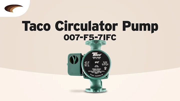 Taco 007-F5-7IFC Circulator Pump