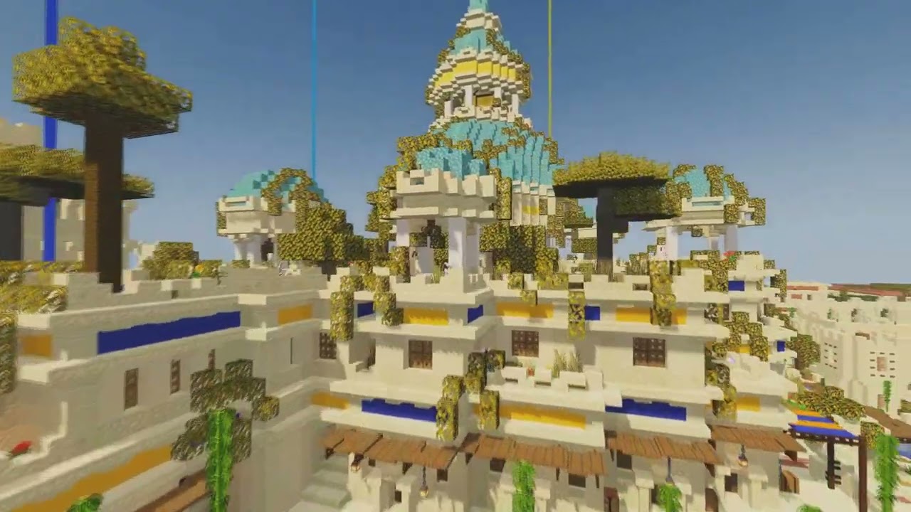 [Timelapse] Minecraft | Welcome to Akhaset, the Ancient City