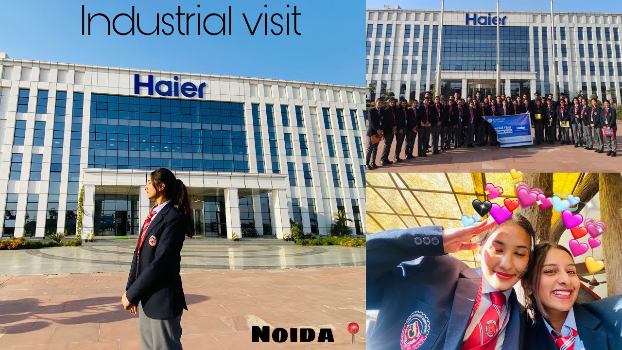 Haier Industrial Visit 🚎| Noida📍| Graphic Era Hill University | Vlog | Neha Gaira |