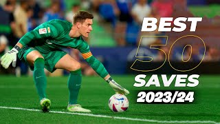 Best 50 Goalkeeper Saves 2023/24 | HD #3