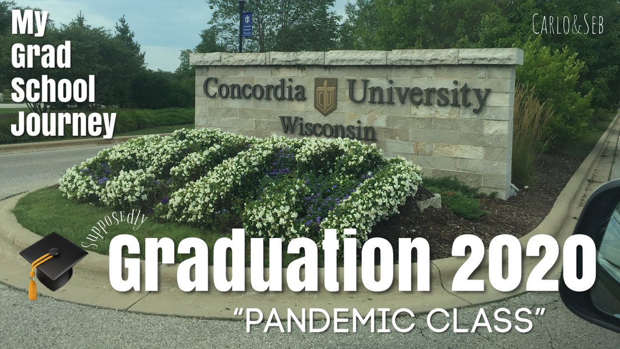 Graduation 2020 Pandemic Class |  My Graduate School Journey | Carlo&Seb