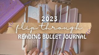 READING JOURNAL FLIP THROUGH  whole year 2023