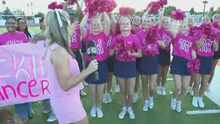 Rachel checks out the football fun at Westwood High School | Friday Morning Fever